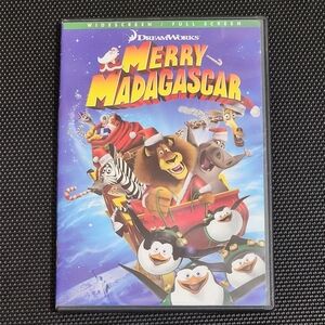 Merry Madagascar Dreamworks DVD